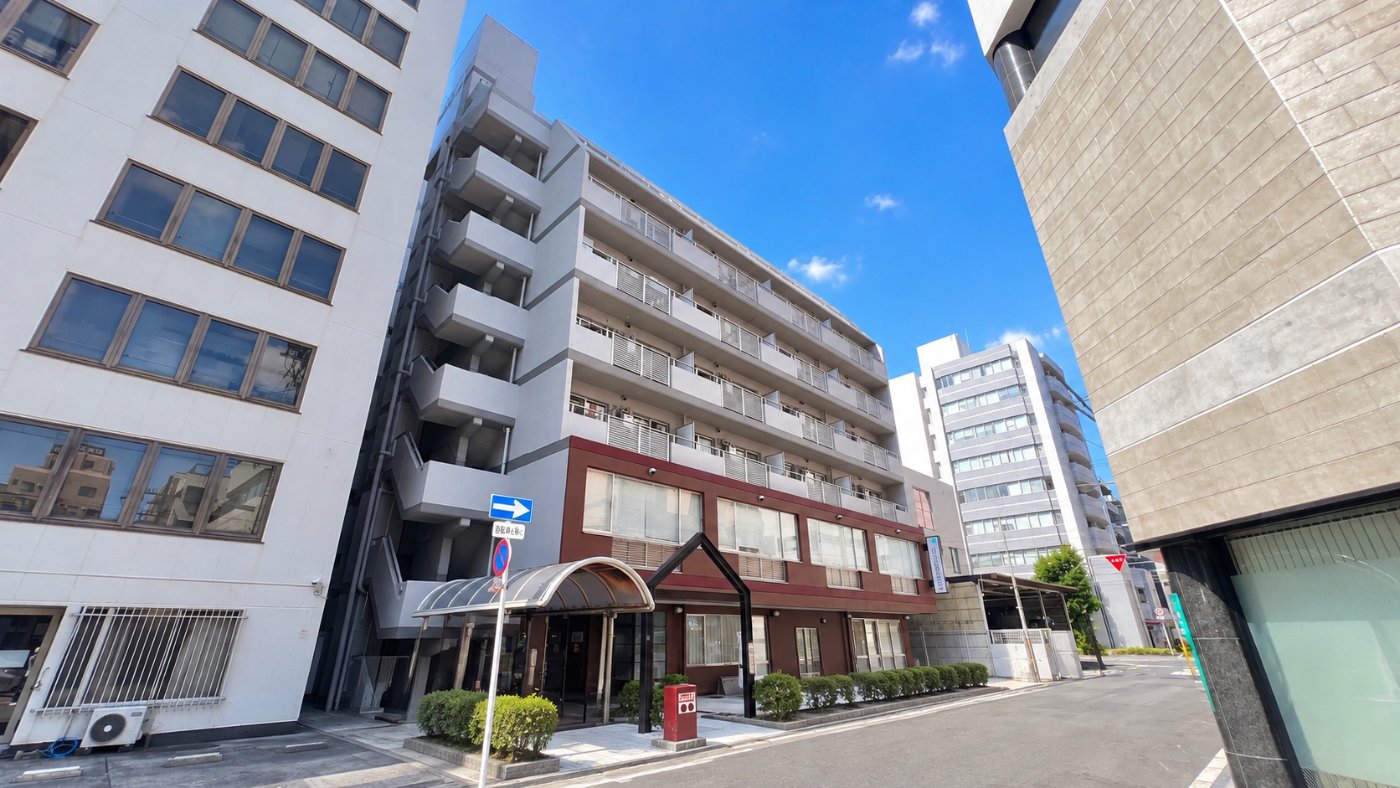 障害者グループホーム「あえる」の外観（大阪市淀川区西中島）
